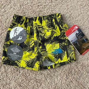 The North Face swim trunks. Size 0-3 months, NWT